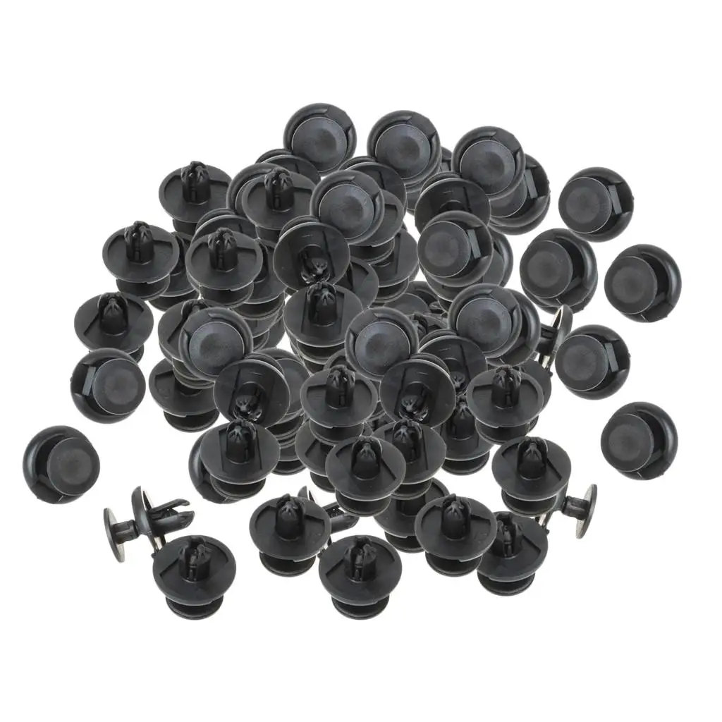 

100pcs Universal Nylon Push Pin Rivet Trim Clip Panel Fastener Interior