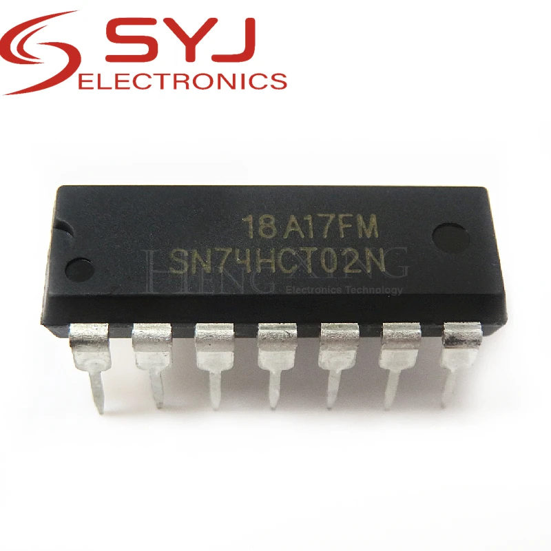10 шт./лот SN74HCT02N DIP-16 SN74HCT02 DIP 74HCT02 74HCT02N DIP16 в наличии