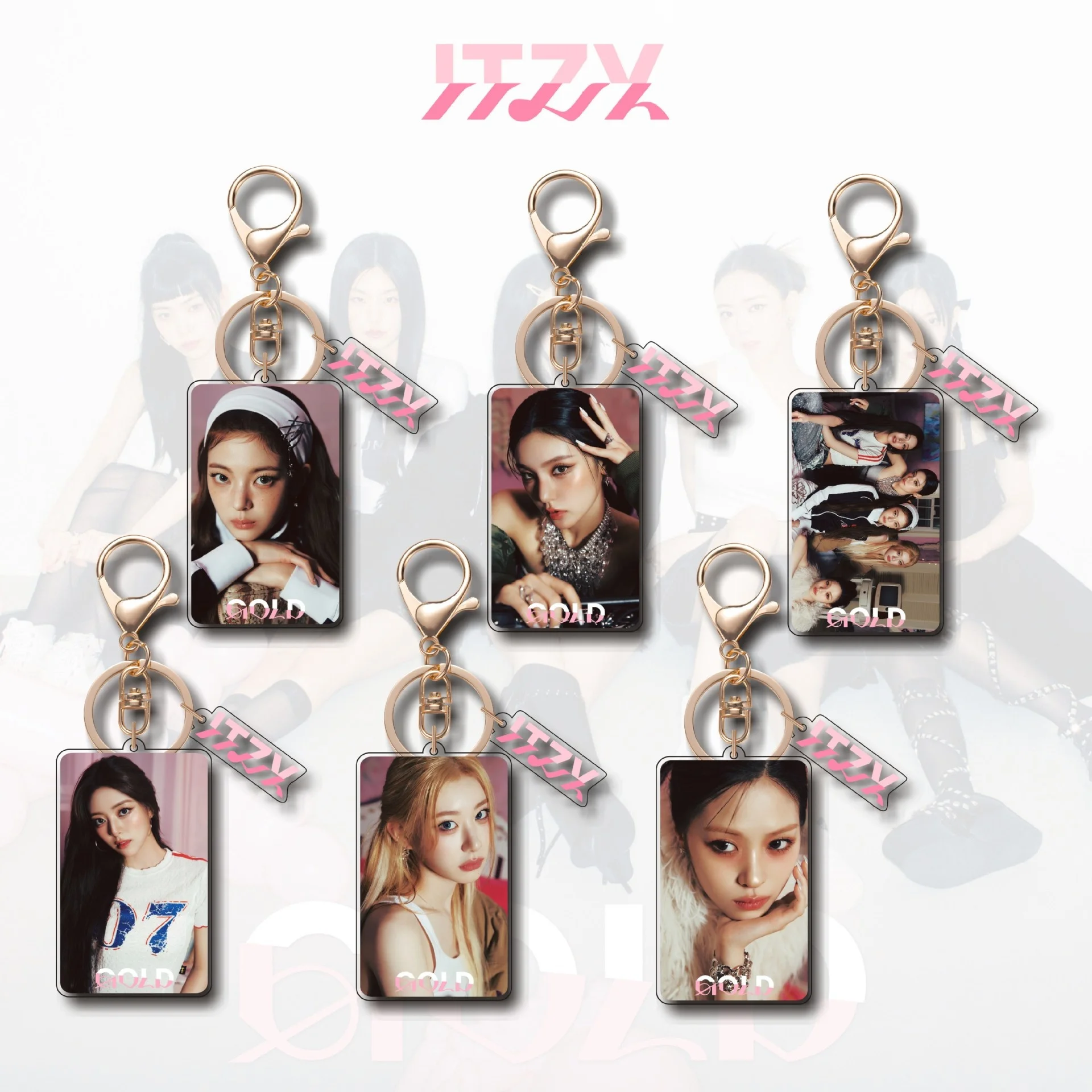Kpop ITZY креативный брелок Lia Ryujin Yeji Yuna Chaeryeong сумка рюкзак кулон для фанатов