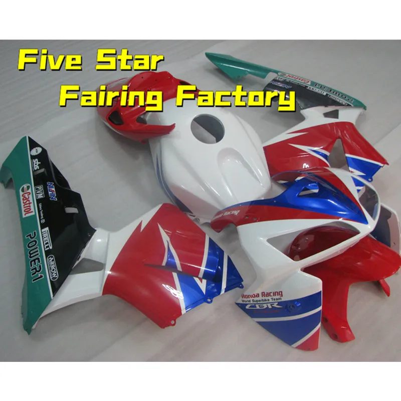 

Комплект обтекателей для мотоцикла Honda CBR 600 RR 2005 2006 кузов CBR600RR 05 06 инъекция 600RR F5 Расширенный чехол красный синий белый