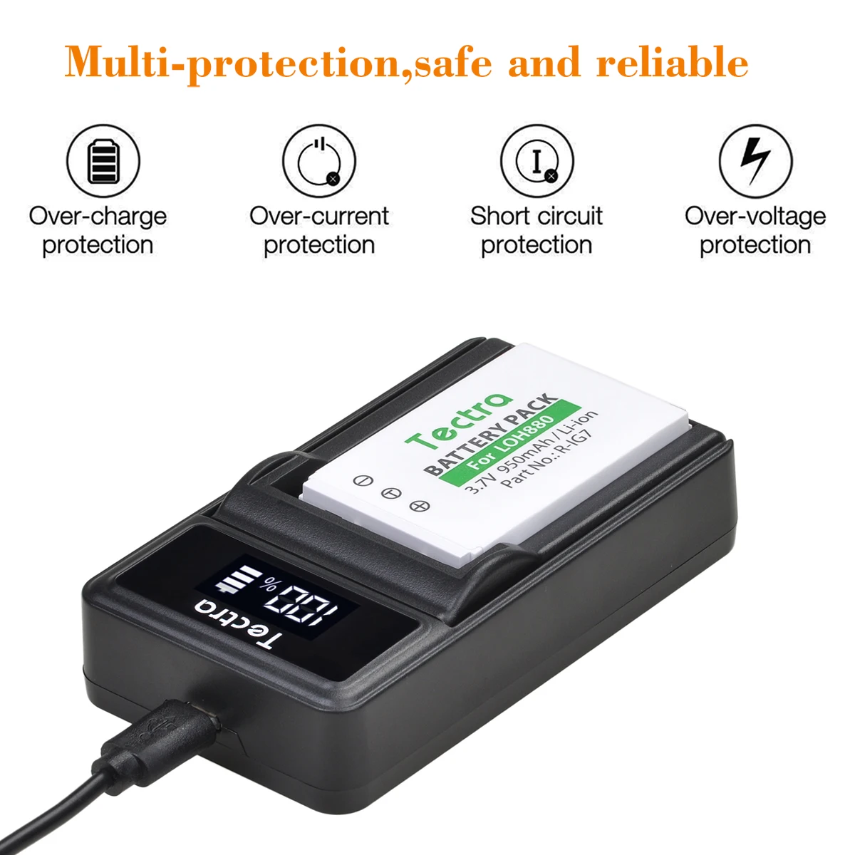 Зарядное устройство LOH880 или LEDUSB для Logitech R-IG7 Harmony One 720 850 885 880 Pro 890 900 190304 -0000 815- 000037