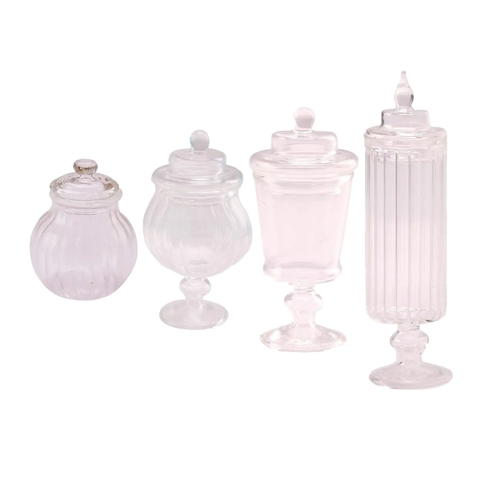 

1/12 Dolls Scene Mini Miniature candy jars, Dollhouse Spices Bottles Cans