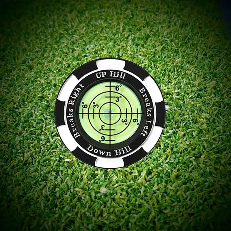 

Golf Putt Green Reader Putt Golf Ball Marker Level High Precision Golf Putting Aid Golf Slope Putting Level Reading Ball Marker