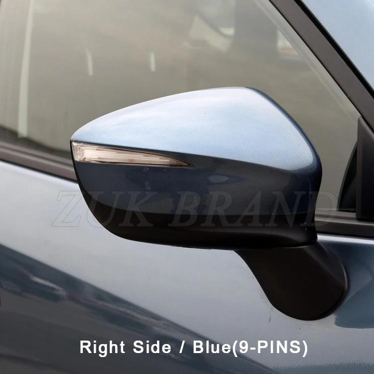 

ZUK для наружной двери зеркало заднего вида в сборе для Mazda CX-5 2015 2016 с электрической регулировкой угла складной нагрев слепые точки мониторинга