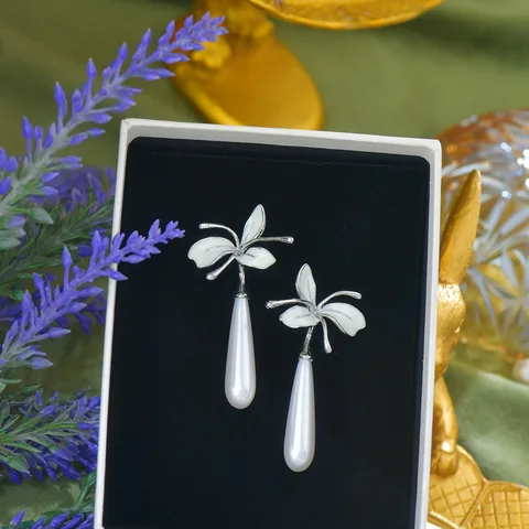 Серьги-капельки JUWANG