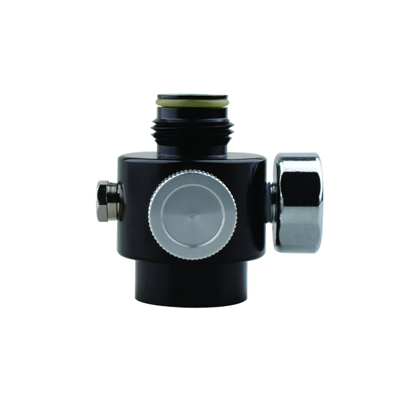 Фото HPA Scuba G1/2-14 адаптер для заправки газового баллона, выход 0-200 фунтов на квадратный дюйм, регулятор потока газированной воды CO2, станция, аксессуары для дайвинга №4