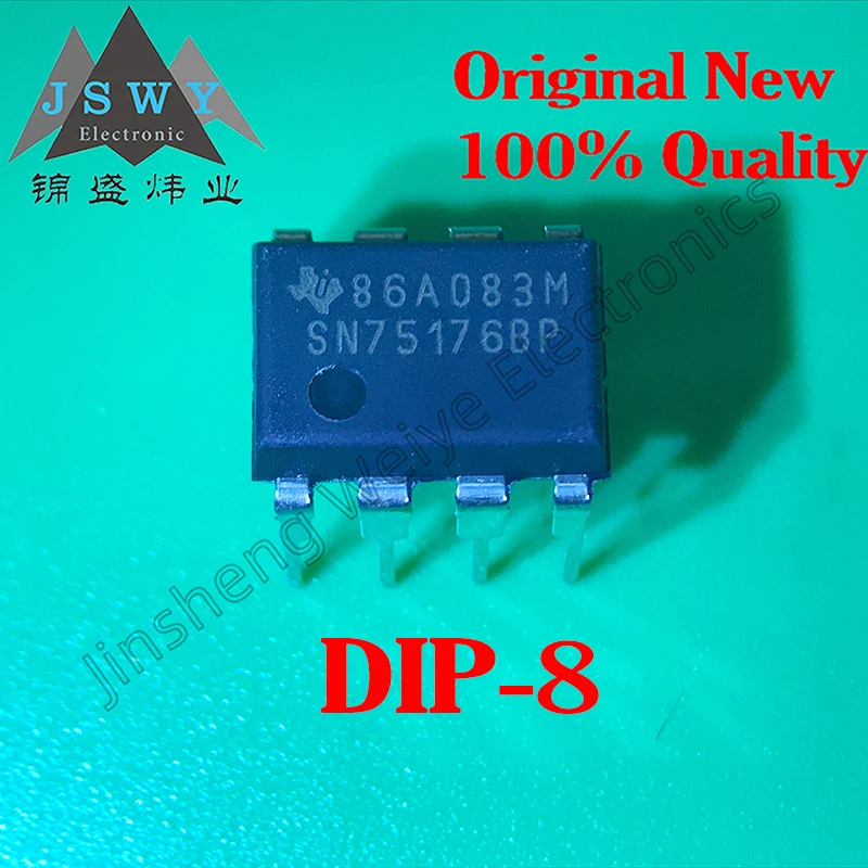 10 ~ 20 шт. SN75176BP In-line чип приемника драйвера DIP8 100% Новый оригинальный запас Бесплатная доставка