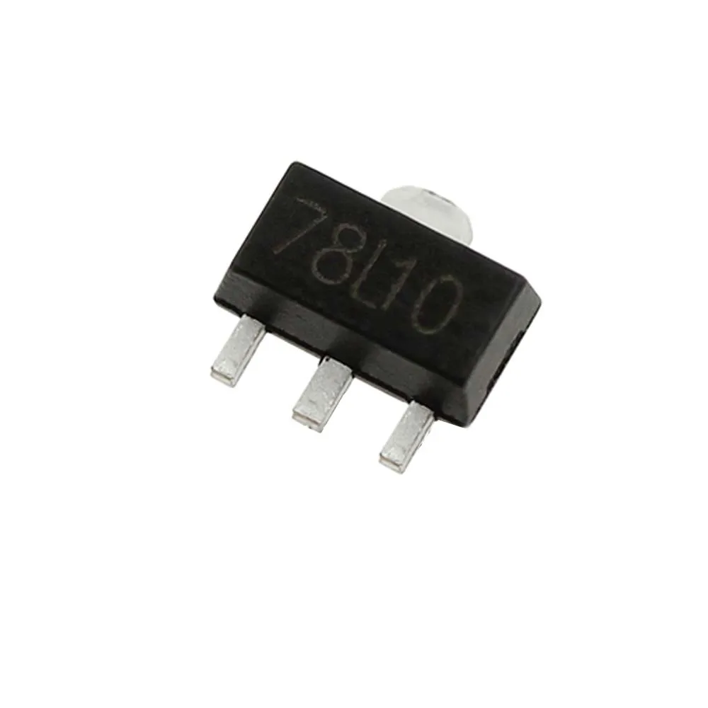 

20 шт./партия, Трехконтактный регулятор SMD 78L10 SOT-89 10 в