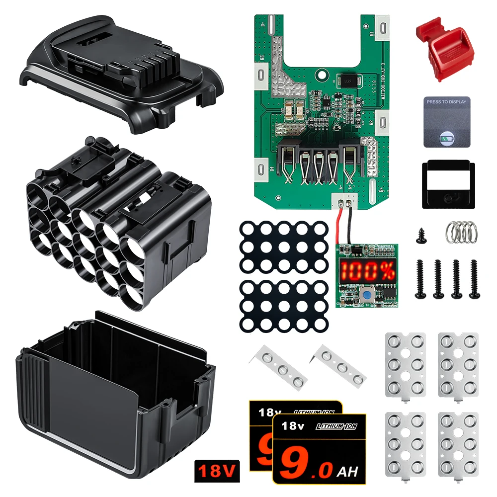 

Аккумулятор DCB200 для аккумулятора 18 в, 20 в, 6 Ач, 9,0 Ач, DCB184