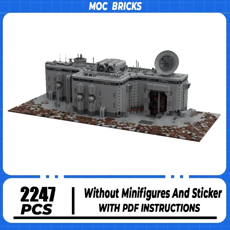 Конструктор Star Movie Moc имперский бункер технологическая модель кирпичи сделай сам