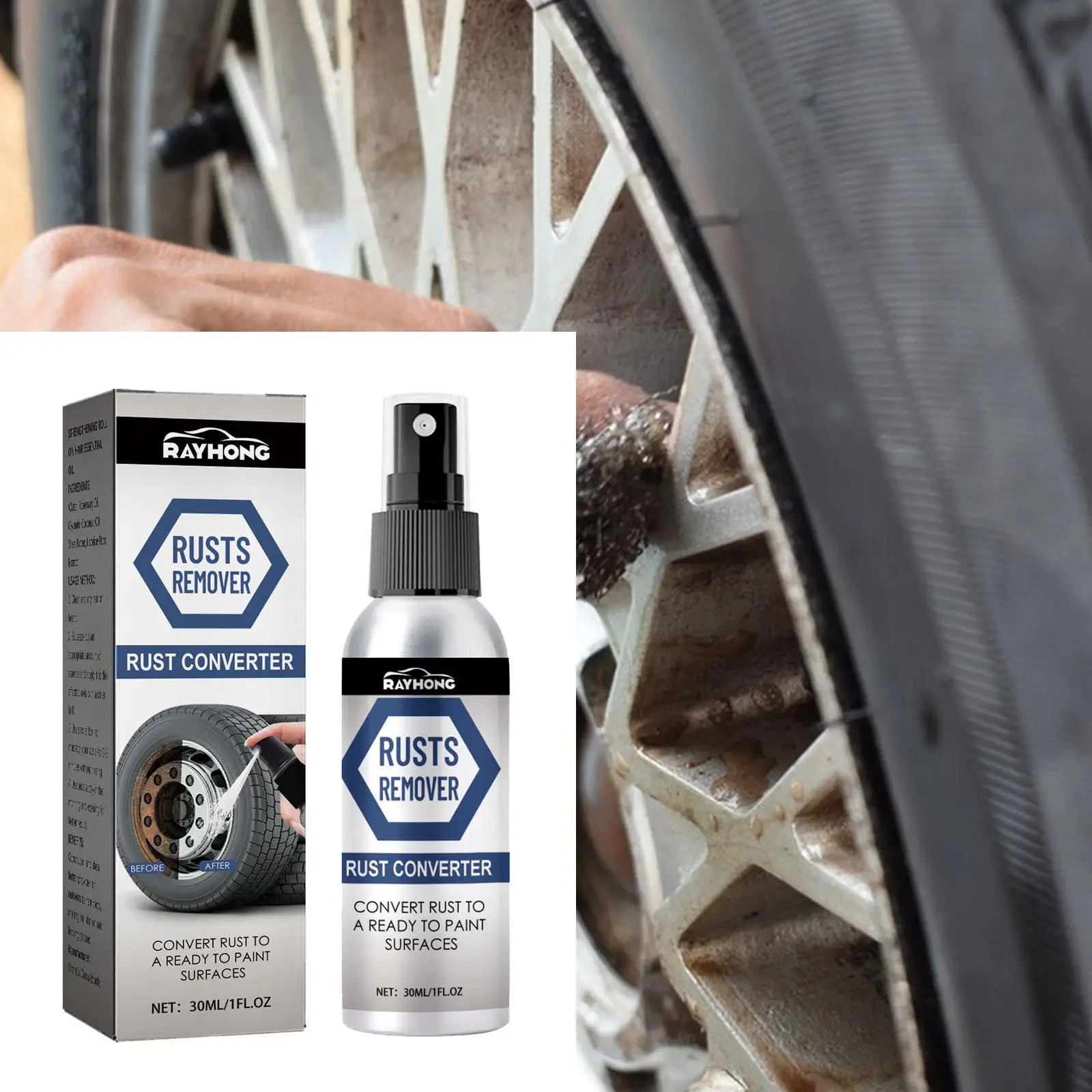 30 мл конвертер ржавчины спрей аксессуар простой в использовании смазка для
