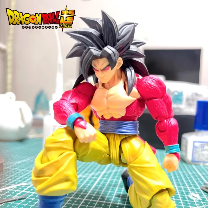 Фигурки Super Ssj4 Dragon Ball Z Son Goku экшн-фигурки игрушки аниме Saiyan 4 фигурка 16 см коллекция