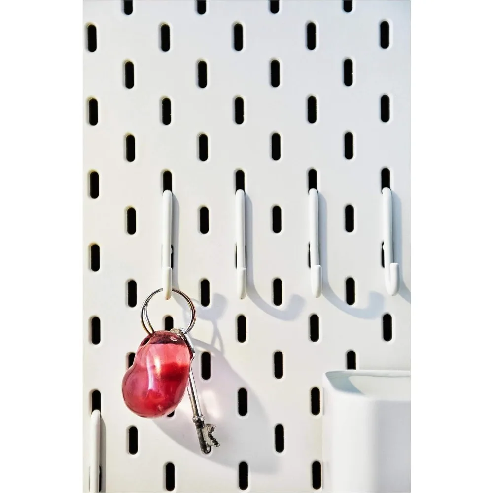 5 шт. белые крючки крючок для доски вешалки перфорированной стеллаж выставки