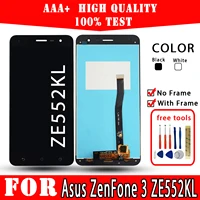 original lcd for asus zenfone 3 ze552kl display premium quality touch screen replacement parts mobile phones repair free tools