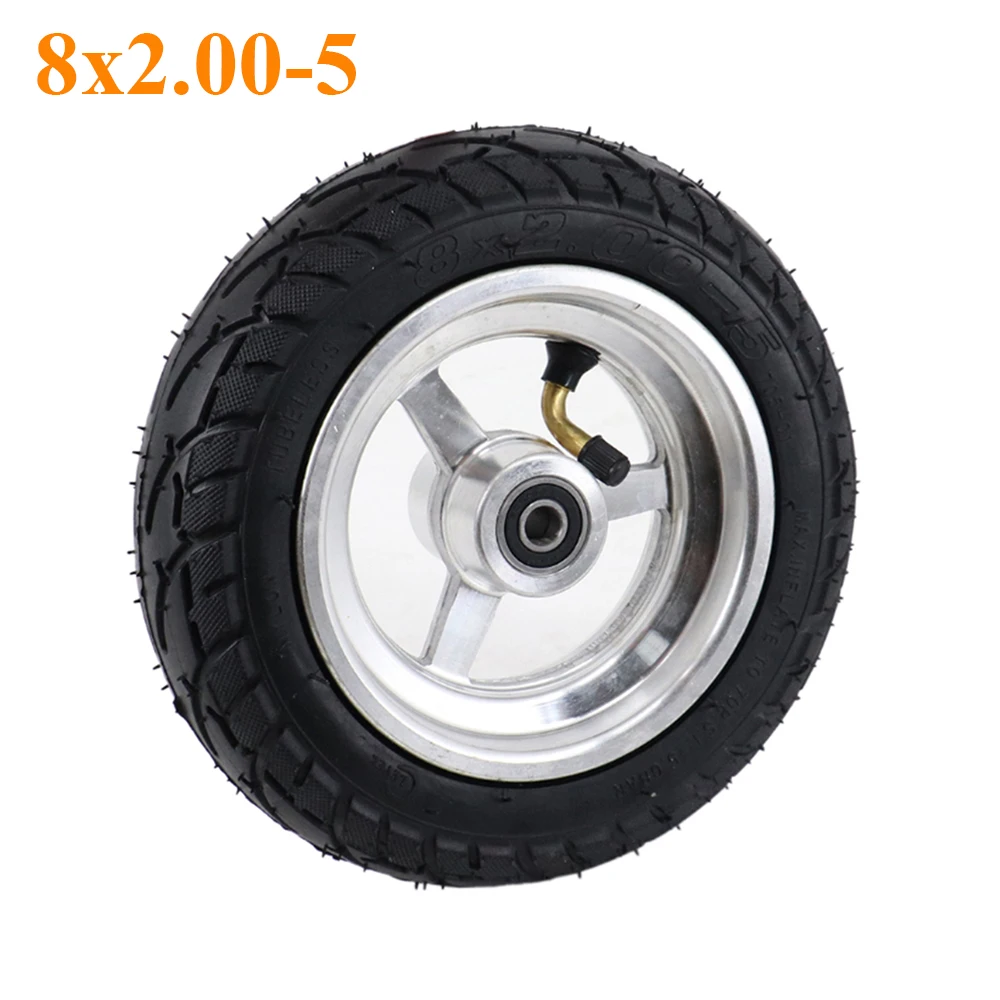 

8x2.00-5 Tubeless Tire Wheel Tyre 8X2.00-5 Wheel hub For Kugoo S1 S2 S3 C3 MINI Electric BIKE