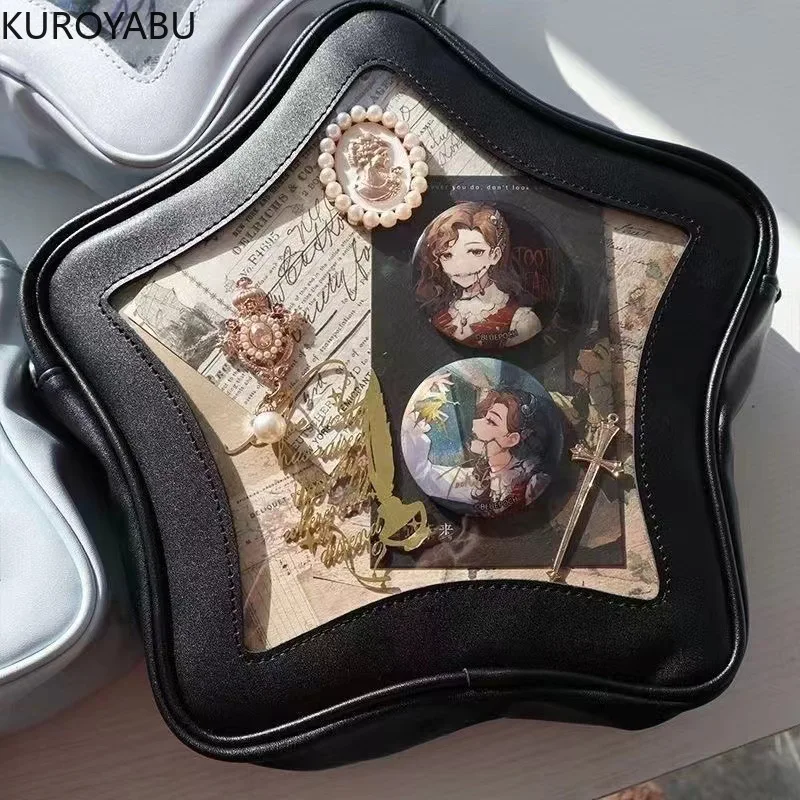 Модная женская сумка Kawaii Y2k через плечо со звездами женский водонепроницаемый