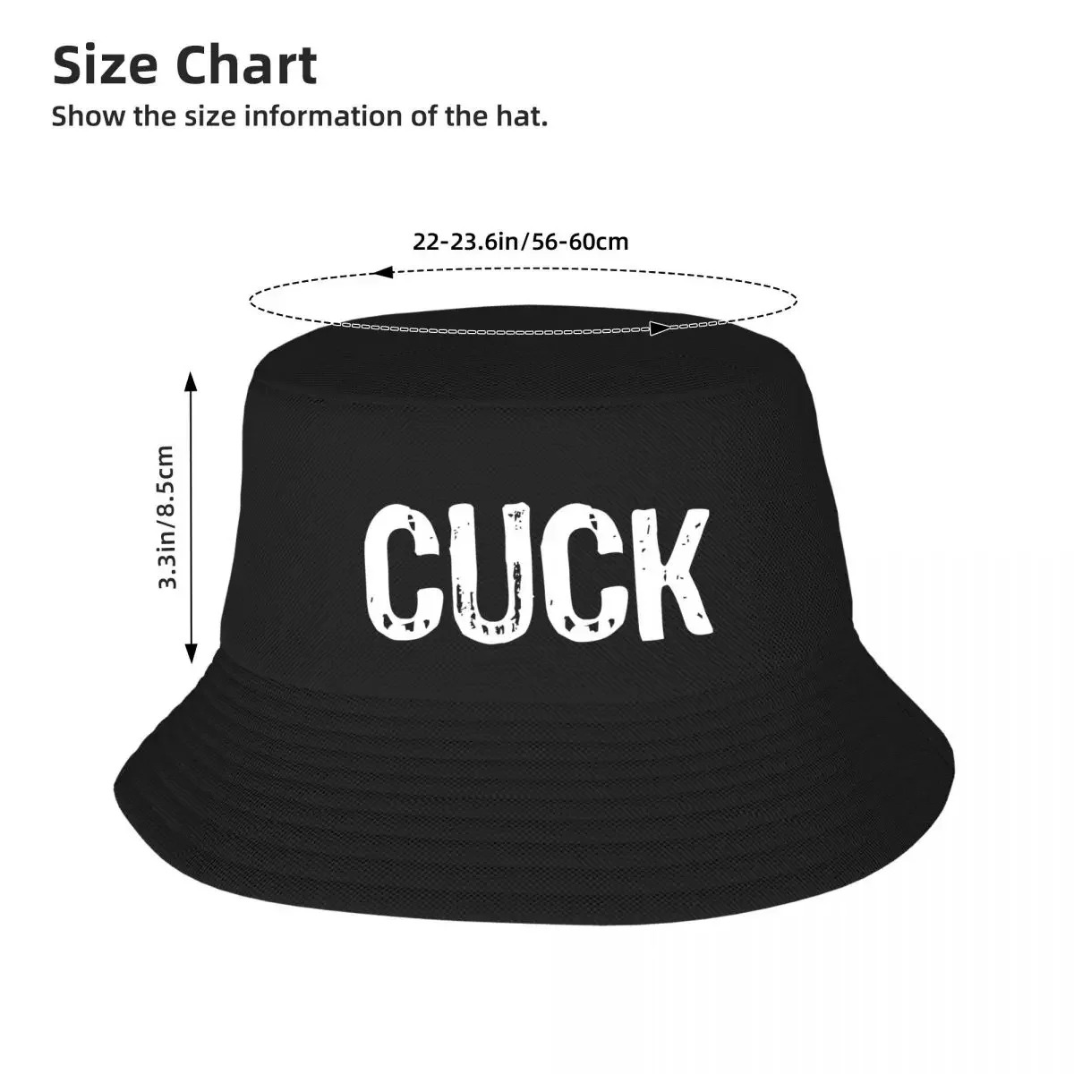 Cuck Панама из полиэстера и хлопка