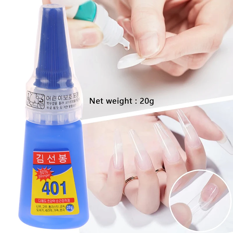 Быстросохнущий клей для дизайна ногтей 20 г