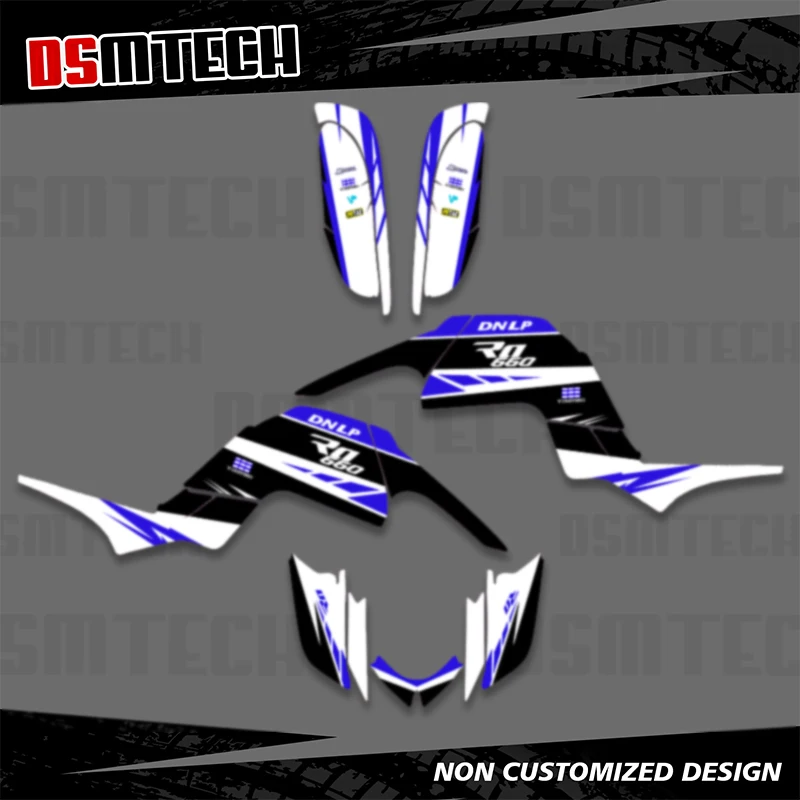 DSMTECH новый стиль мотоциклетная наклейка для Yamaha RAPTOR 660 ATV графический фон наклейки
