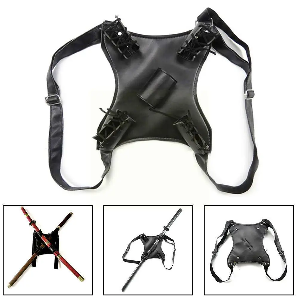 

Кожаный ремень S1d8, ремень с двумя ножками в виде катаны