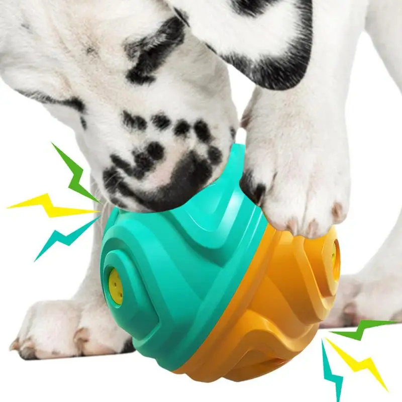 

Интерактивный гигающий мяч для собак, веселая пищалка, игрушка для собак, мяч, Жесткие игрушки для собак с забавными хихикающими звуками при...