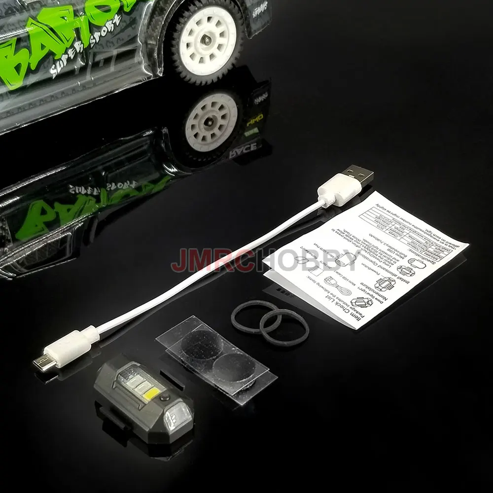 2PCS PACK JMRC Strobe Light 3 Color 4 Modes Chargable 6.5g Lightweight LED Signal Lamp For DJI Mavic Mini Pro Drone - купить по