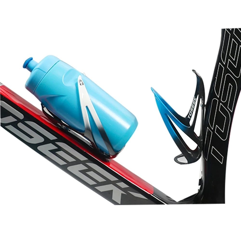 TOSEEK Клетка для велосипедной бутылки Карбоновый держатель Аксессуары велосипеда