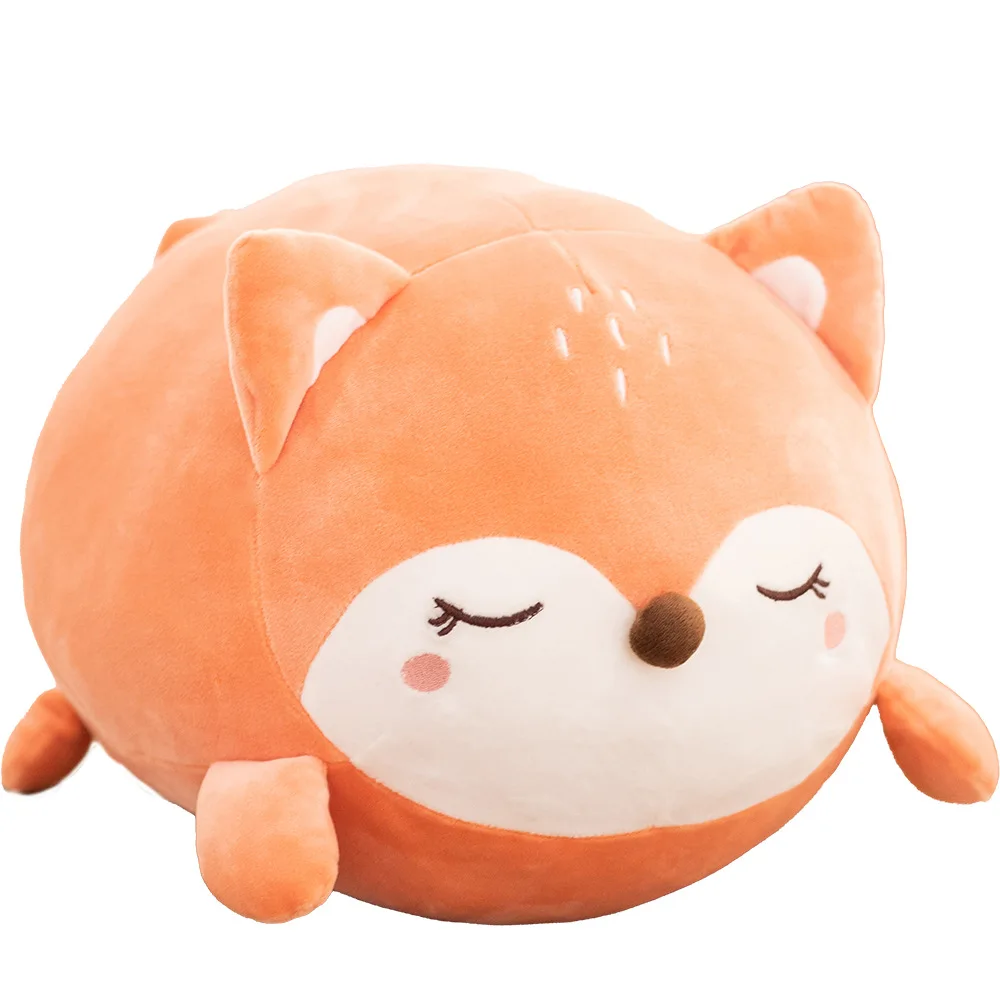 Cute Fat Shiba Inu Dog Plush Toy Fat Round Husky Fox Dog Plush Toy Stuffed Animals Soft Doll Kawaii Cartoon Pillow Kid Baby Gift images - 6