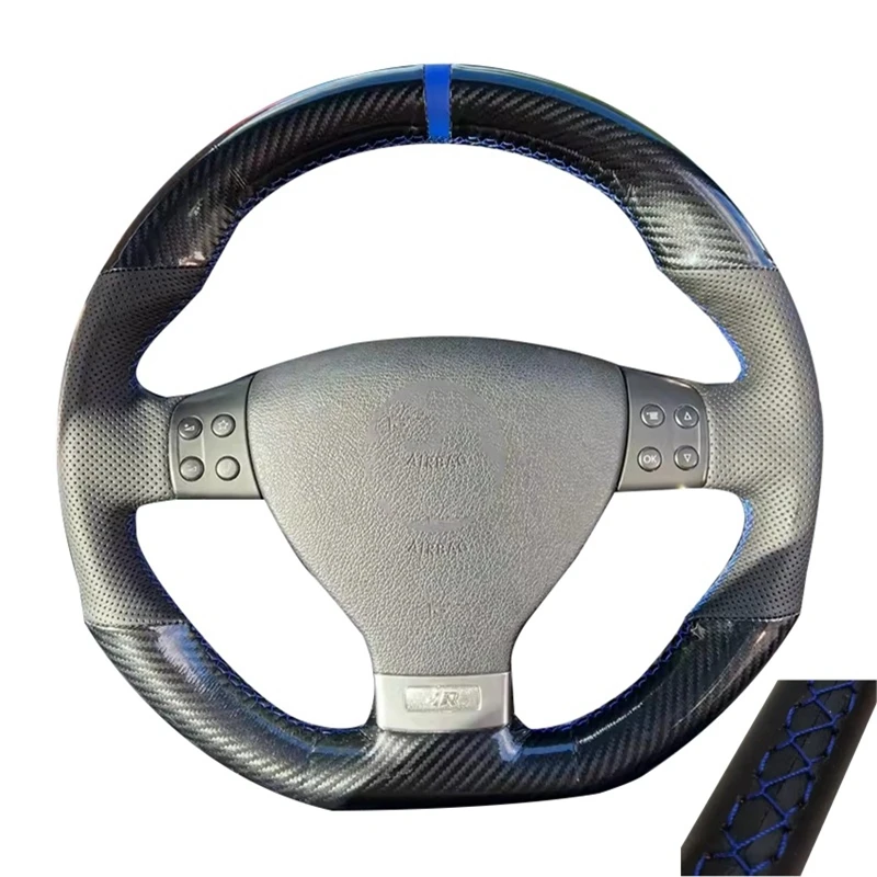 

Индивидуальный Кожаный Чехол На Руль Автомобиля Для Volkswagen Golf 5 Mk5 GTI VW Golf 5 R32 Passat R GT 2005