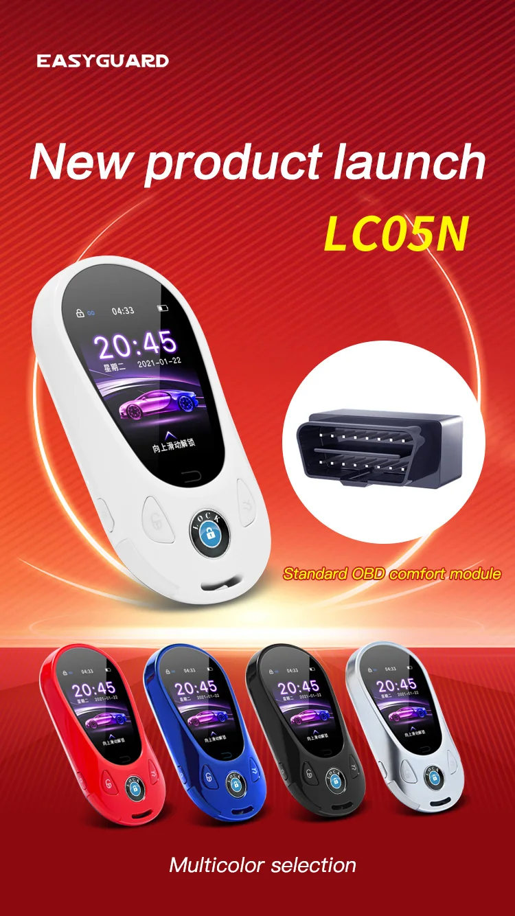 

EASYGUARD модифицированный сенсорный ЖК-дисплей Новый смарт-ключ удобный вход Авто замок подходит для Maybach bmw audi toyata безключевой вход