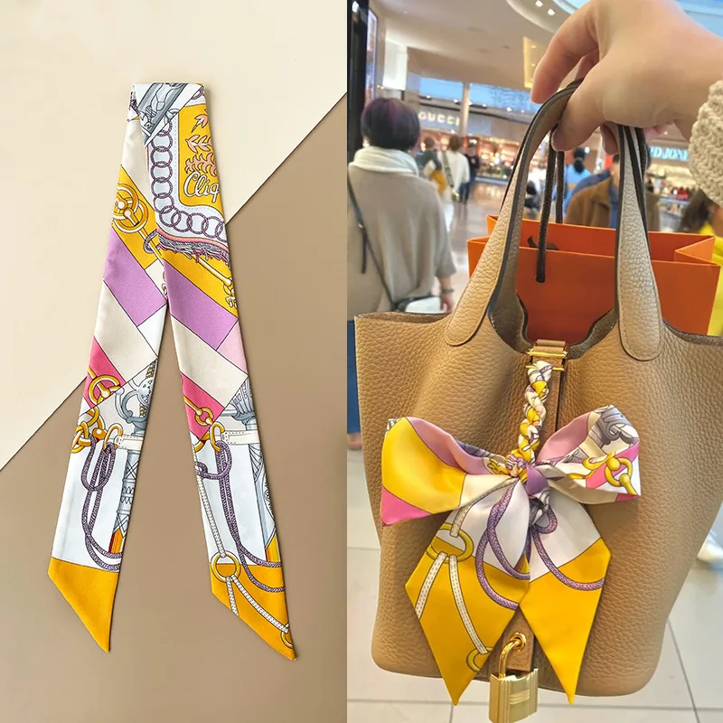 Рисунок 5 - 100% саржевый шелковый шарф для мужчин и женщин