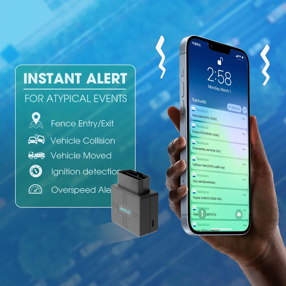VL502 Локатор автомобиля GPS-локатор с диагностикой Canbus Считывание данных