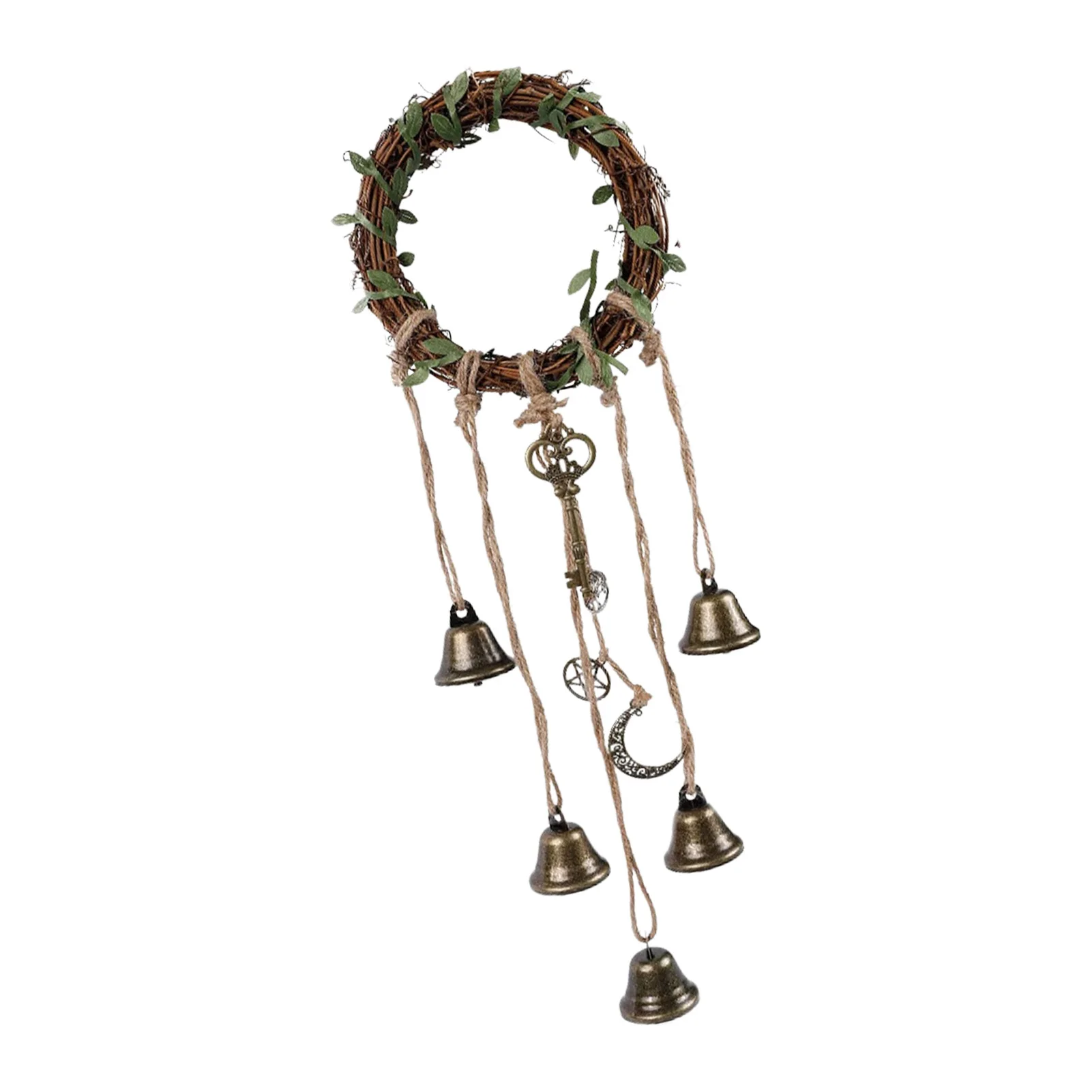 

Ведьма-колокольчики для защиты, хорошее здоровье, ведьма-колокольчики, венок ручной работы, ведьма-колокольчики, волшебные ветряные колоко...