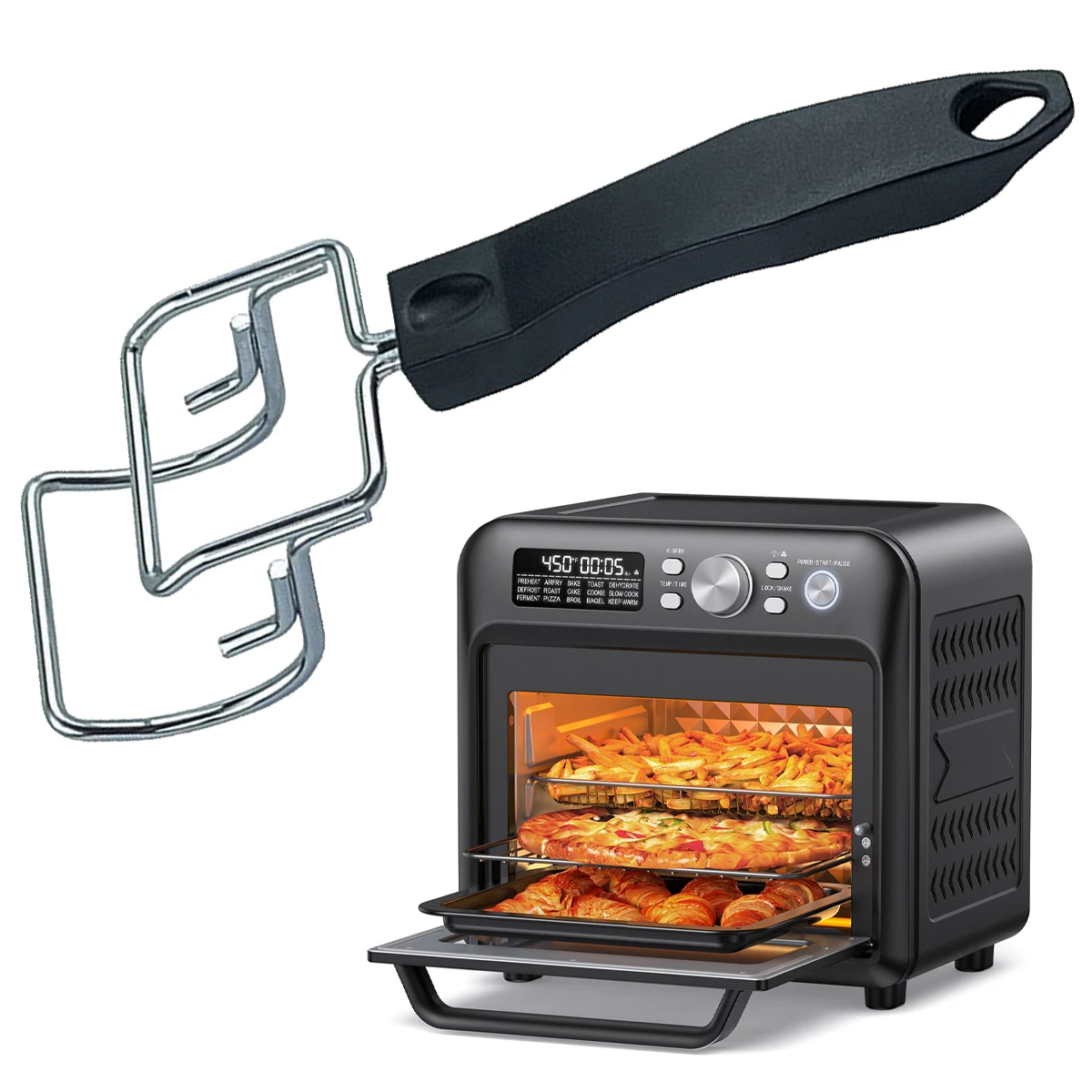 1 шт. новинка сборщик лотков для духовки плита гриль сковорода ручка