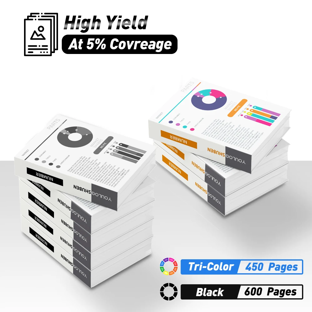 Картридж чернильный Mambaink 304XL Восстановленный для HP 304 XL Deskjet 5010 5012 5014 5020 5030 5032 5034 5052