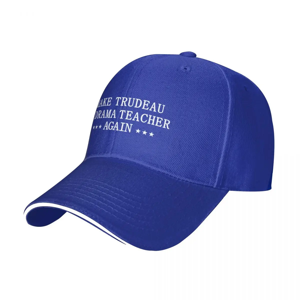 

New Make Trudeau A Drama Teacher Again - Make Canada Great Again Baseball Cap Kids Hat Wild Ball Hat Cap For Men Women'S