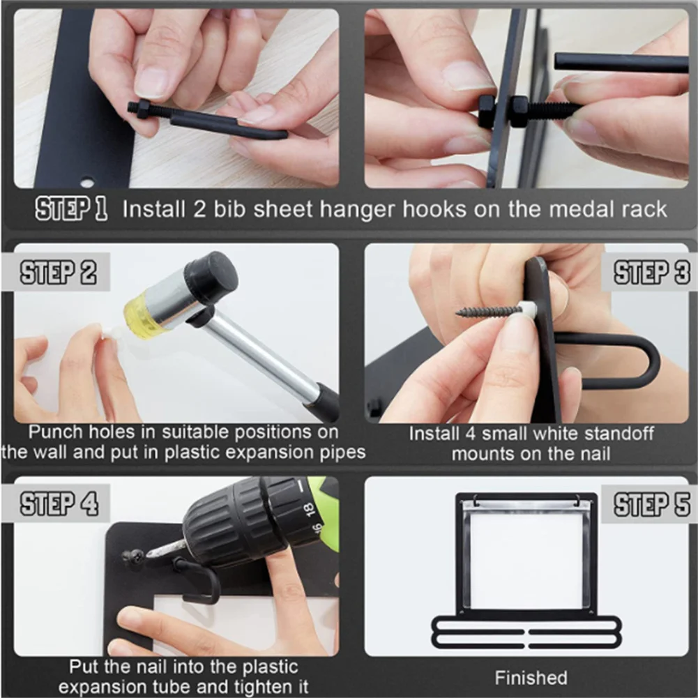 Держатель для медалей марафона бега с держателем