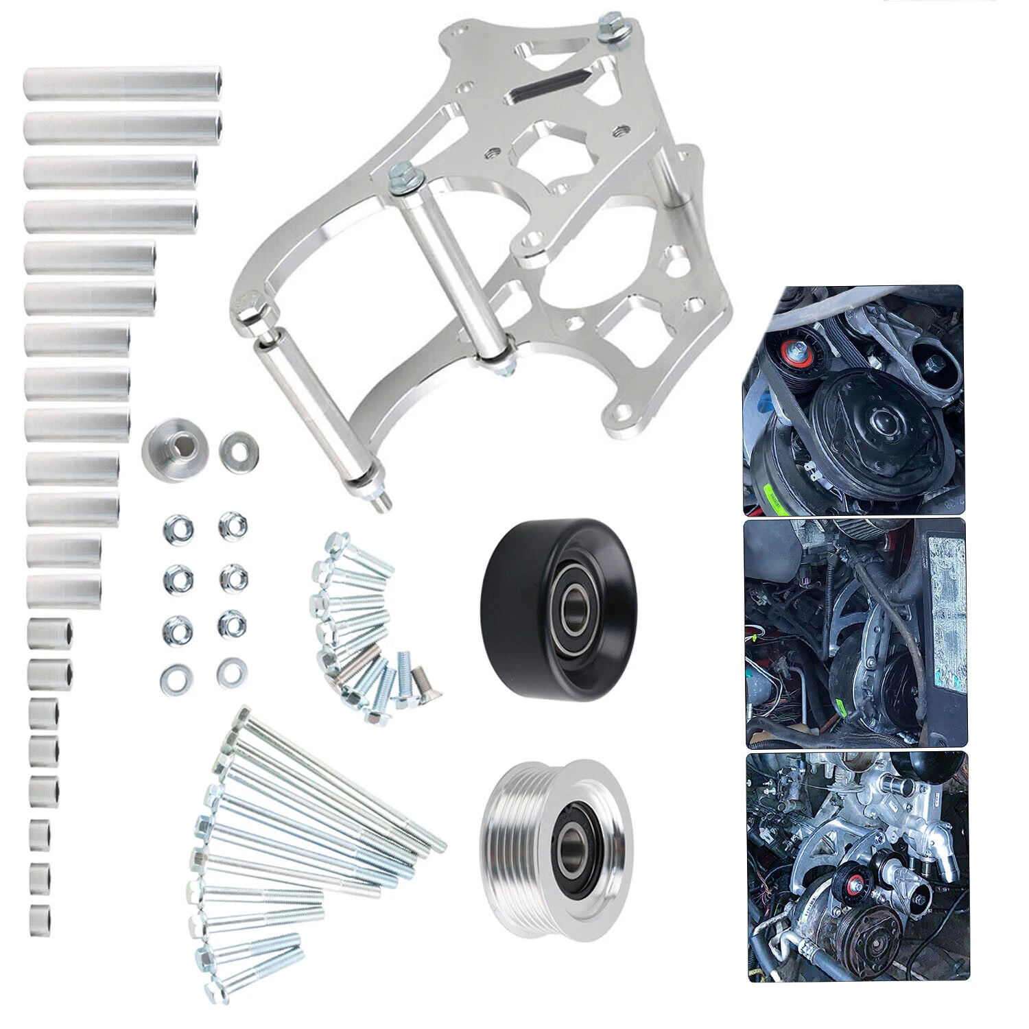 Замена для LS1 LS2 LS3 LS6 LSX LS Sanden 508 монтажный кронштейн компрессора переменного тока