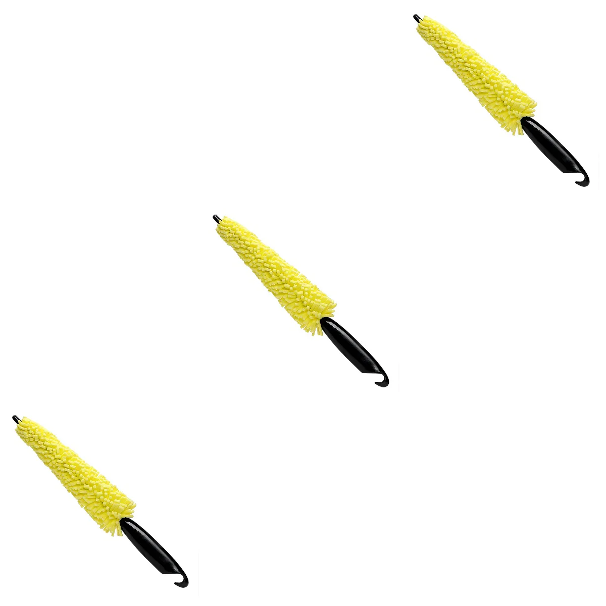 

3pcs Universal Car Auto Wheel Tyre Rim Cleaning Brush Cleaning Washing Tool