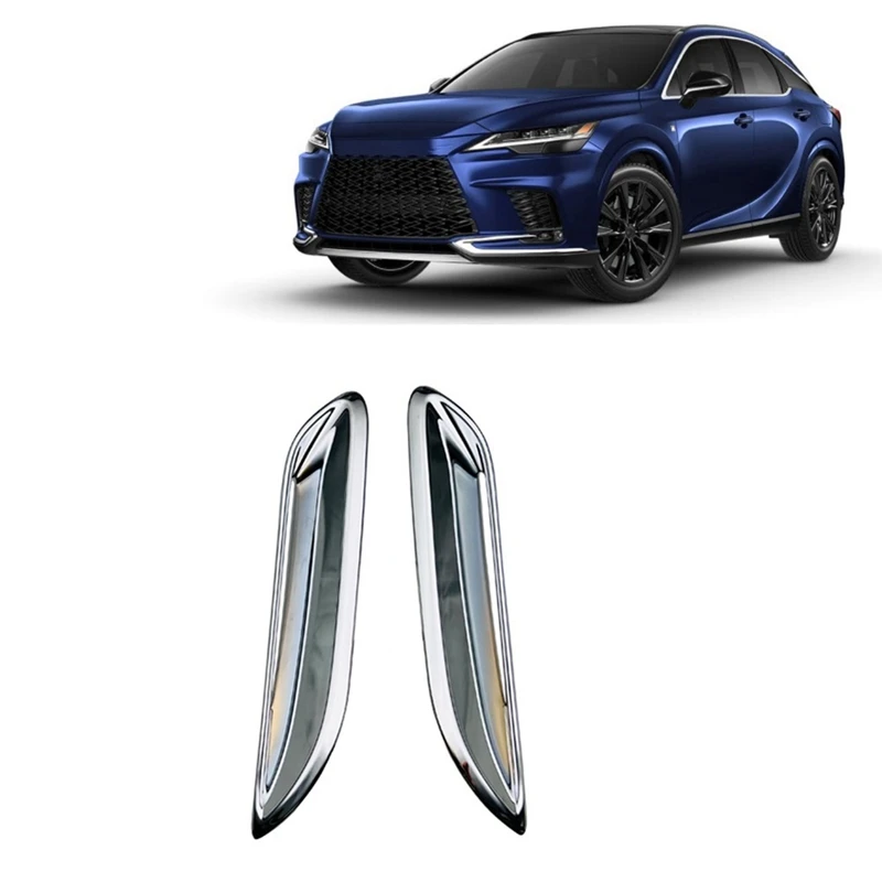 Для Lexus RX350 RX350H RX550H 2023 задняя боковая крышка воздухозаборника спойлер рамка
