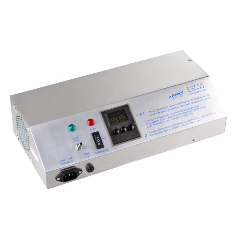 

CE Passed Making 1500mg Ozone Sterilization Ozonizer With Digital Timer Portable Ozone disinfection Generator Machine