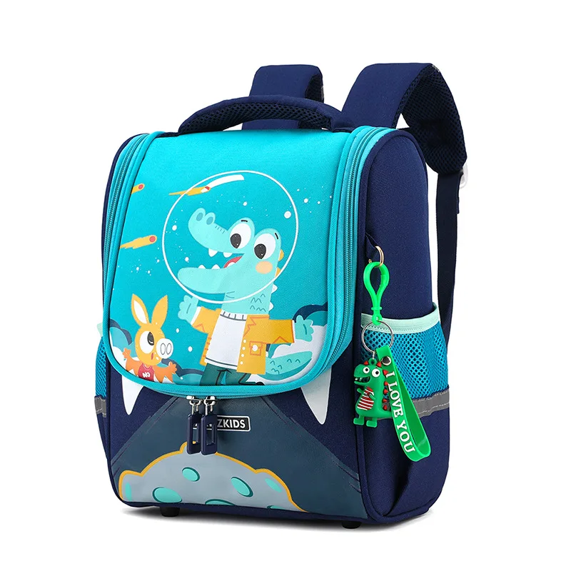 Drop shipping Cute Rabbit Baby Girls Backpack High Quality Kindergarten Schoolbag Kids Dinosaur Boys School Bags 2-6 Years