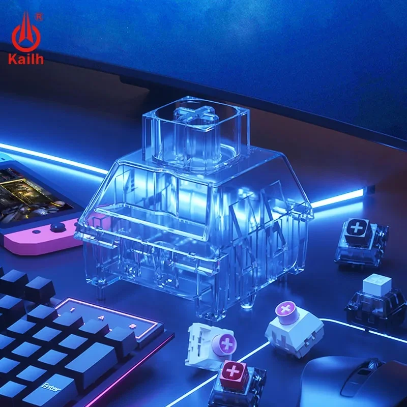 Kailh 6x Коробка переключателей клавиатуры для хранения Механические переключатели