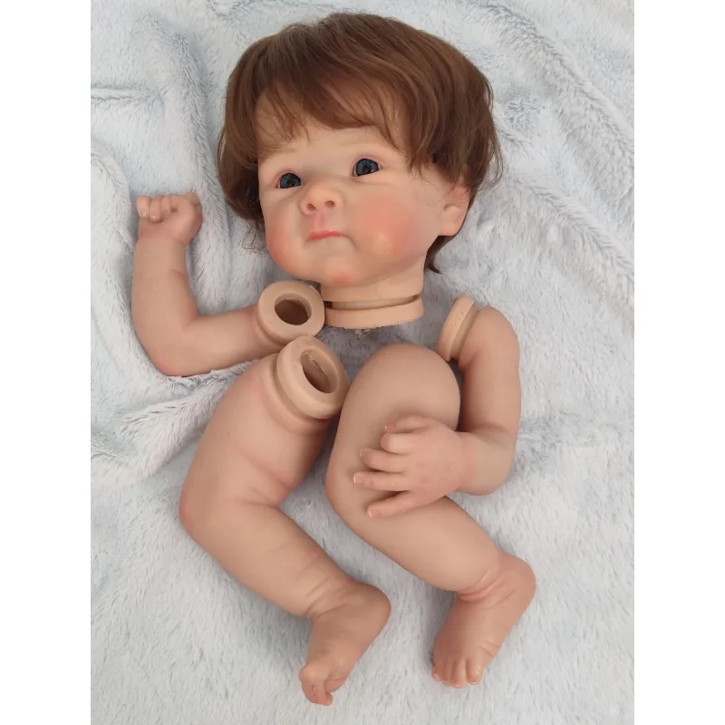 17 дюймов уже окрашенная Кукла Новорожденный комплект детали для кукол разборка