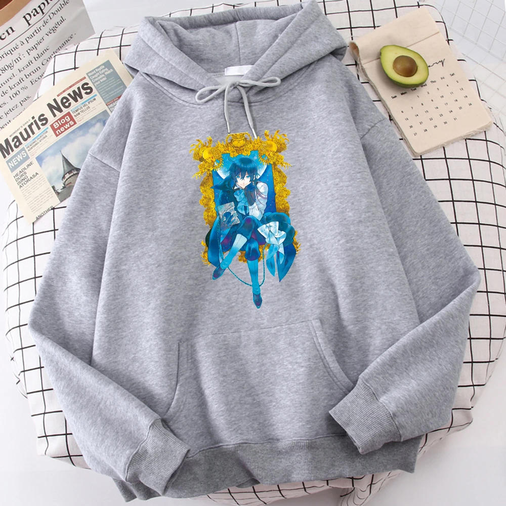 

Anime Poster Cartoon Pullover The Case Study Of Vanitas Male Sweatshirts Fleece Casual Hoodies Hip Hop Man Hooded Streetwear