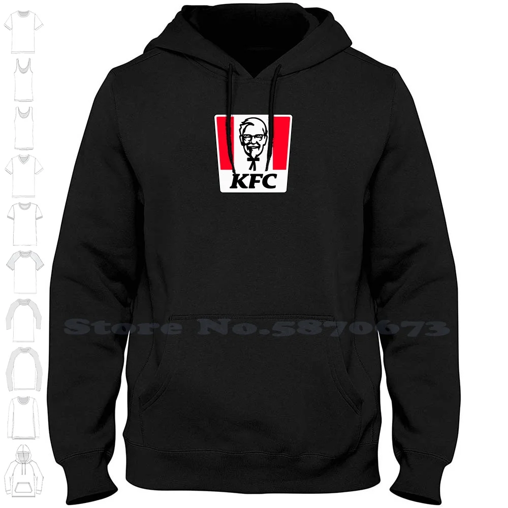 

KFC Logo Unisex Clothing 2023 Sweatshirt Printed Brand Logo Graphic Hoodie
