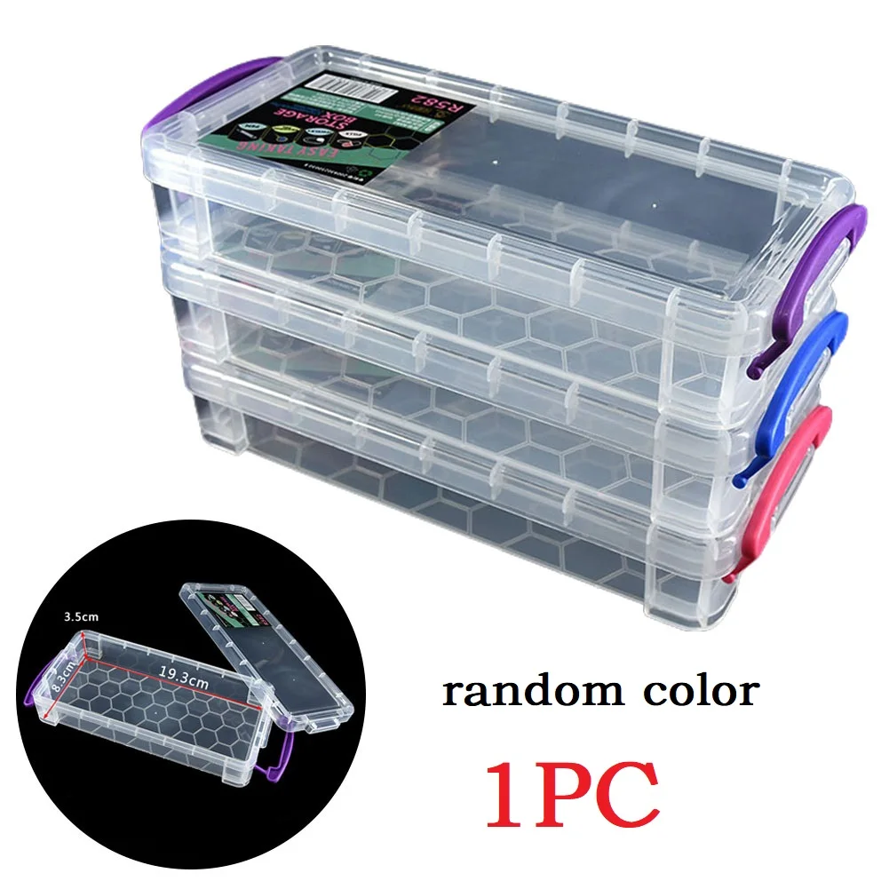 

Dust-proof Waterproof Plastic Storage Box Screw Holder Case Organizer Container For Store Stationery Other Parts Hexagon Design