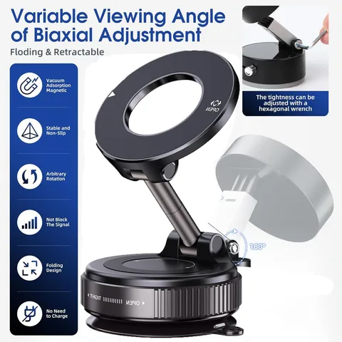 Новый Автомобильный Держатель Для Телефона MagSafe 2026 Года, Самый Мощный Магнитный