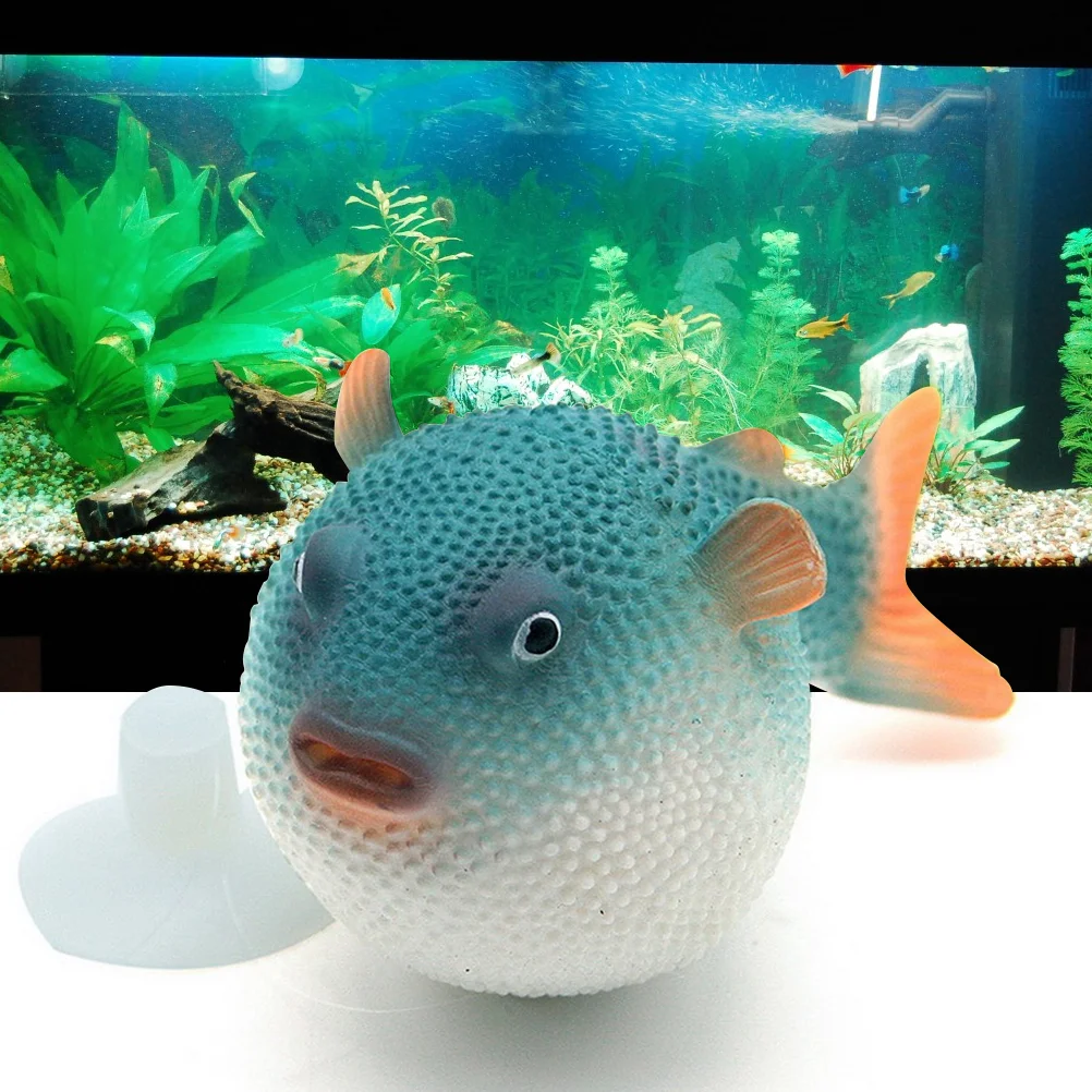 

Tank Puffer Fake Aquarium Decoration Toy Decorations Simulation Simulated Goldfish Artificial Stuffed Animal Eel Plush Rubber