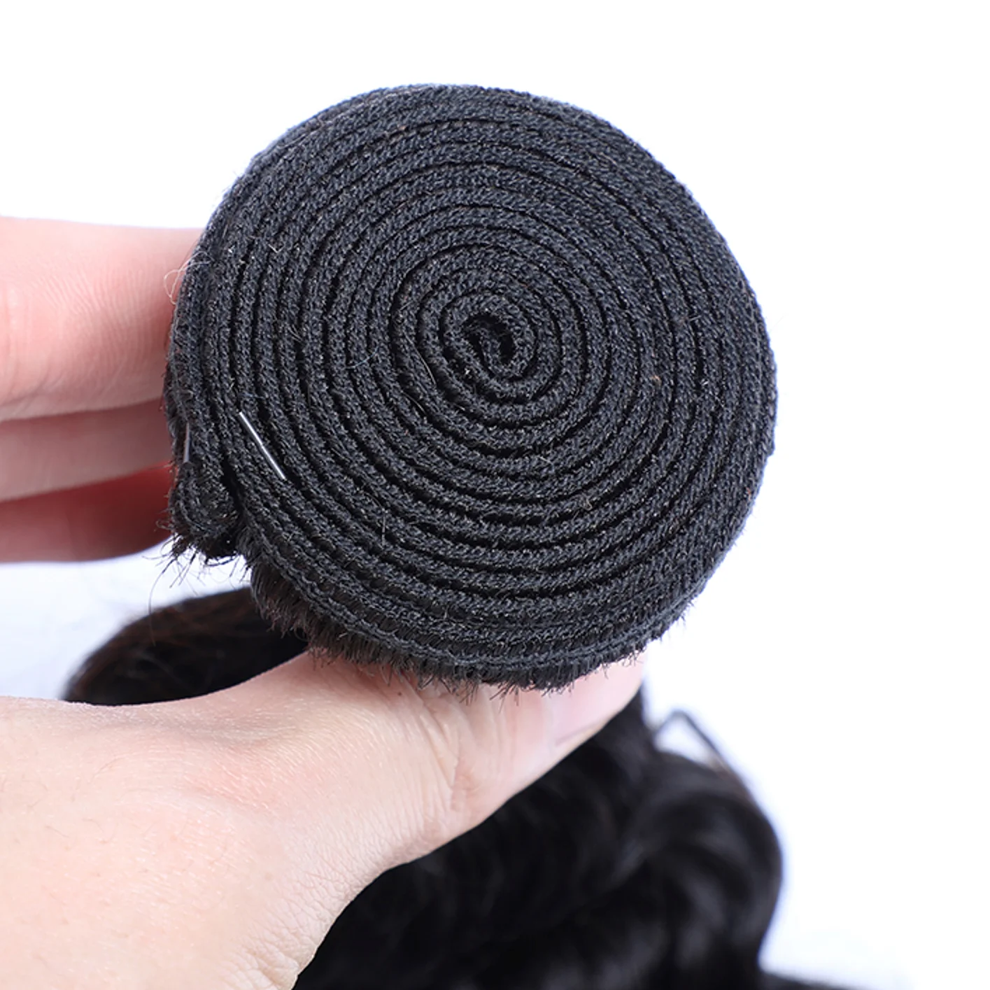 Недорогие бразильские пряди волос CII с глубокой волной 100% натуральные волосы Remy